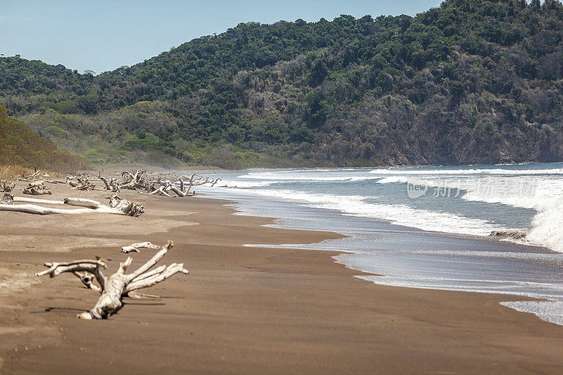 Playa Camarones，哥斯达黎加